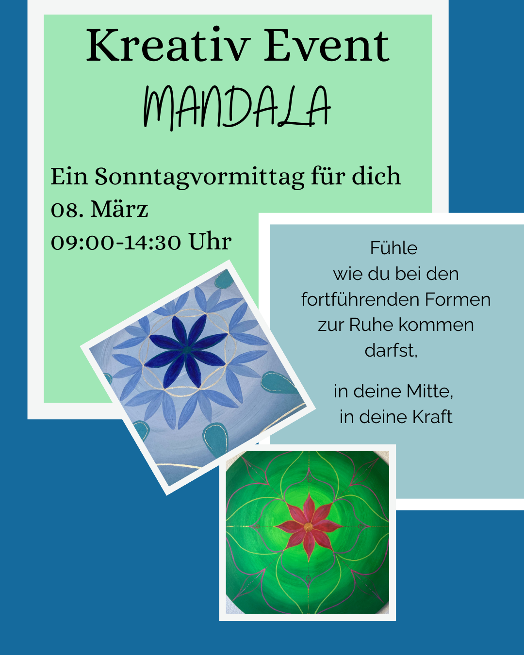 Mal Workshops Thema Frau sein Carmen & Kunst in Haigerloch