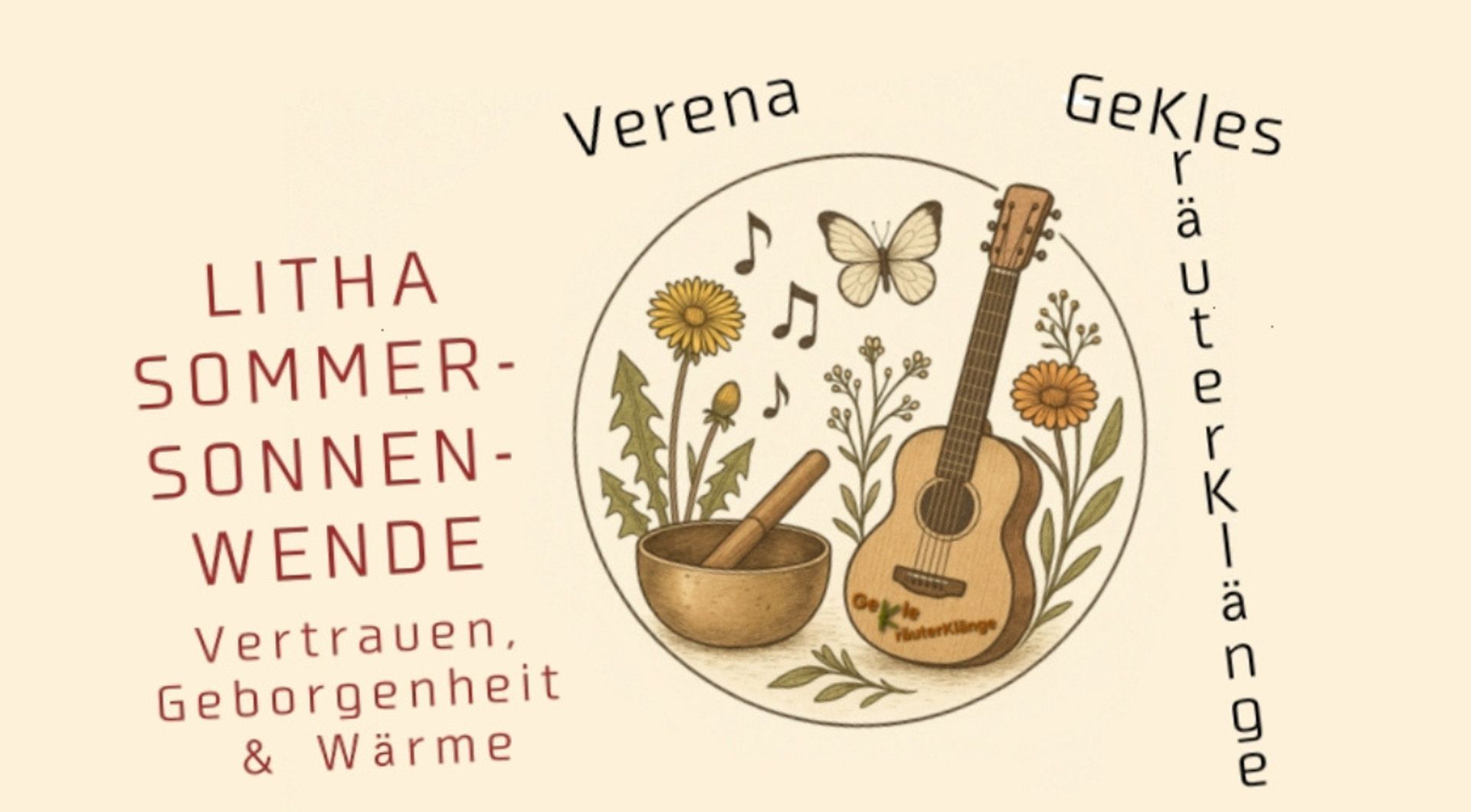 Litha Sommer-Sonnenwende feiern mit Verena Gekles Kräuterklänge