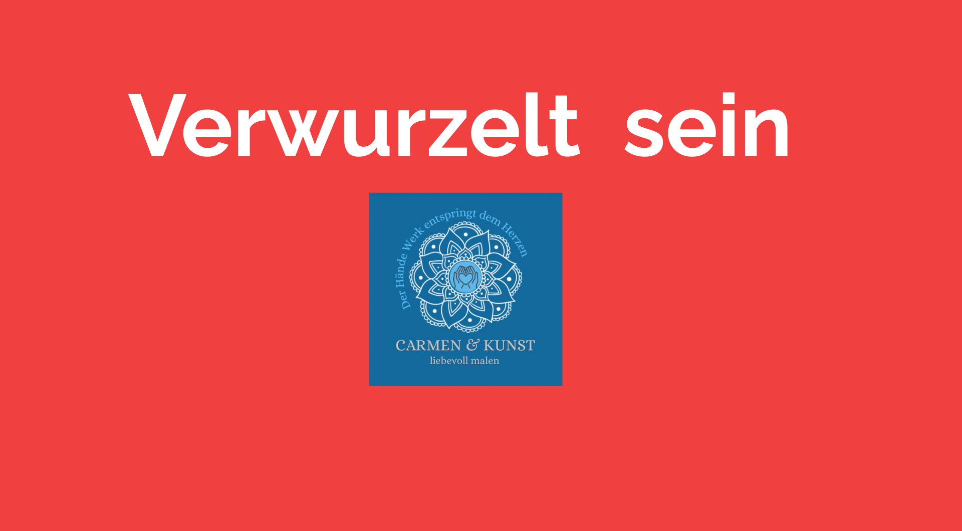 Erde dich im Malworkshop 