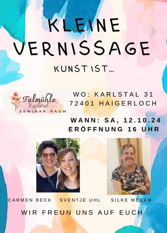 Veranstaltung kleine Vernissage Haigerloch