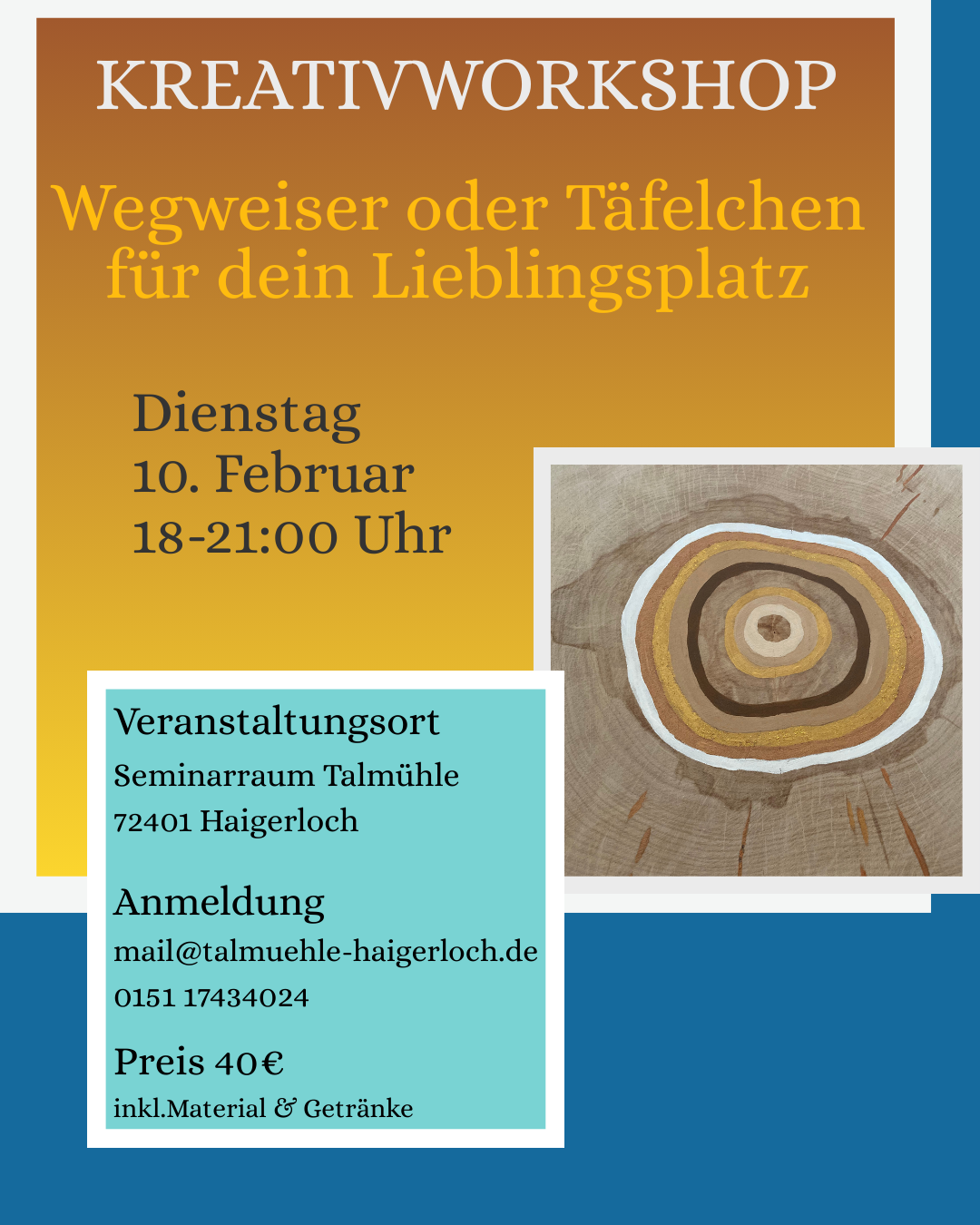 Mal Workshops Thema Frau sein Carmen & Kunst in Haigerloch
