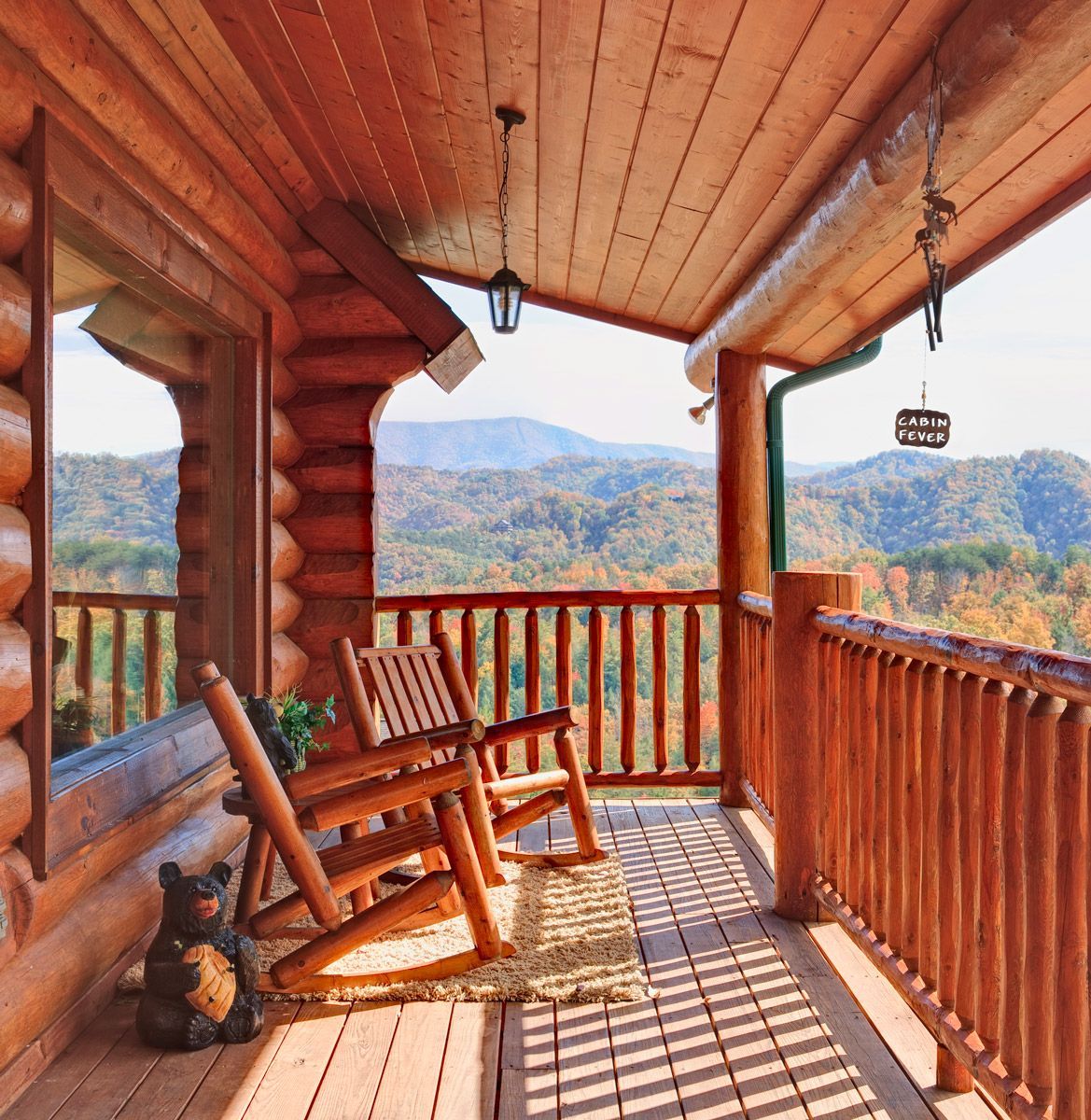 Log Cabin — Sevierville, TN — Moving Mountain Property Management and Design