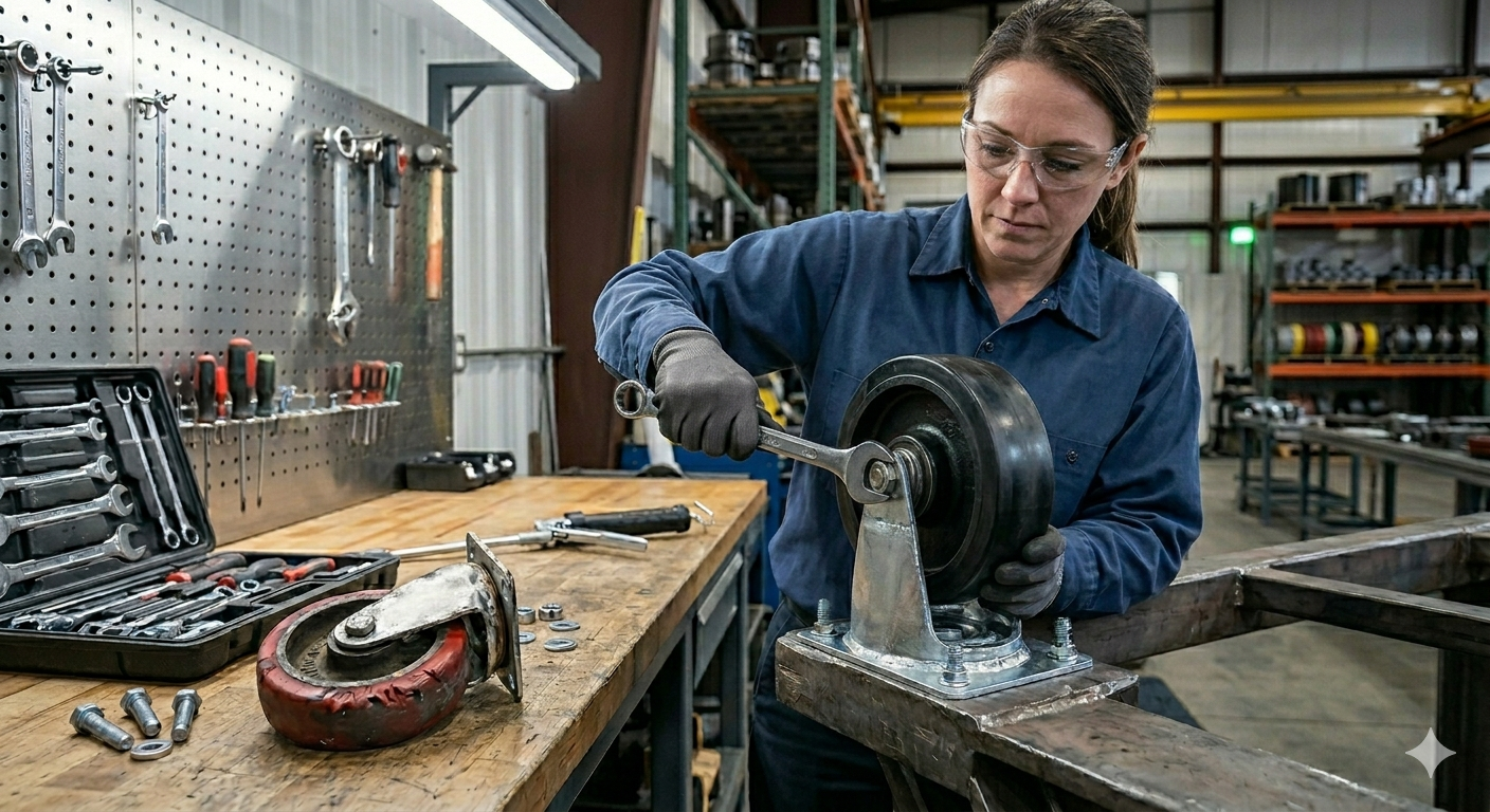 caster component replacement parts