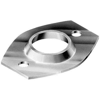 Galvanised 2hole Flange