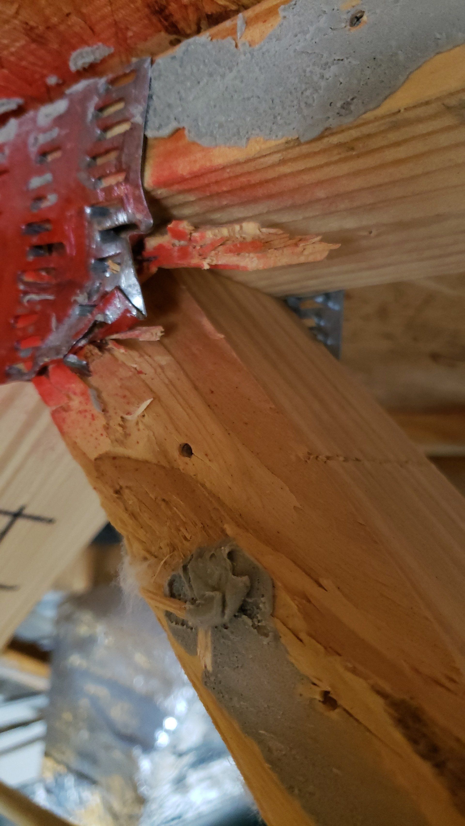 Close Up View on Wood Truss — Newport, DE — delBest Inc.