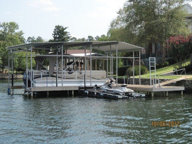 floating dock conversion in texas installed by super duty boat docks and lifts