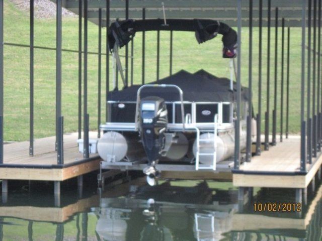 floating dock conversion in mississippi installed by super duty boat docks and lifts