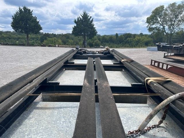 A metal structure with a chain attached to it