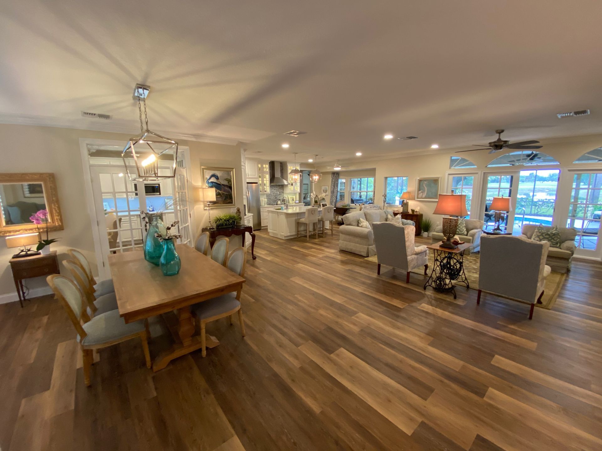 open floor plan by RIM Express