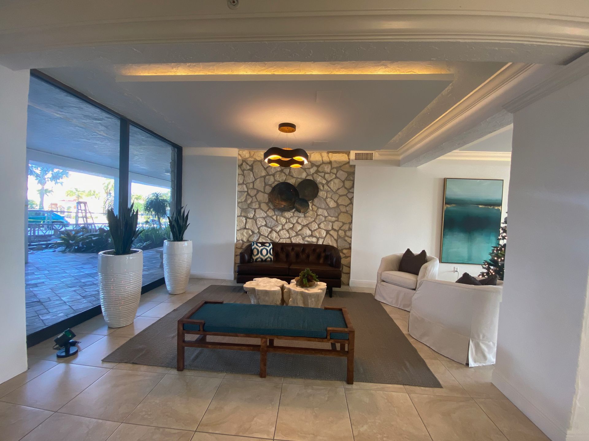 Lido Beach Condo Lobby by RIM Express