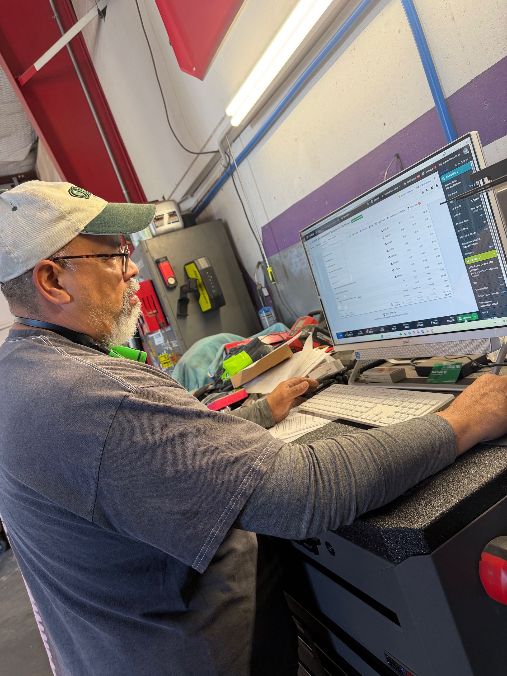 Automotive Technician Working | Reidland Auto Repair