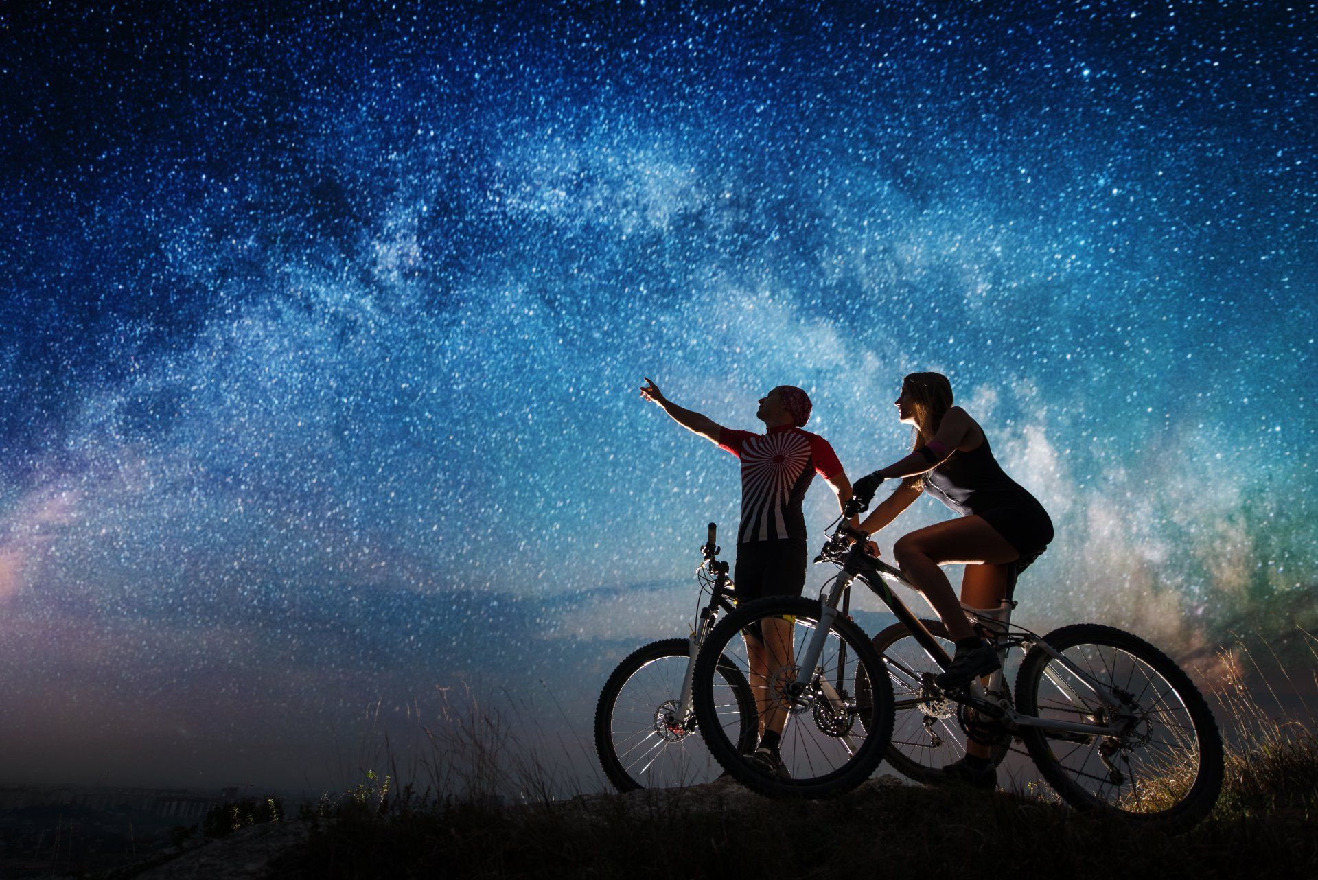 tips for being out on the trail after dark while on your mountain bike