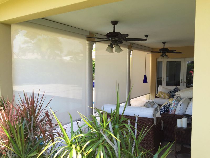 Modern Patio — Coral Springs, FL — Solun Window Fashions & Automation