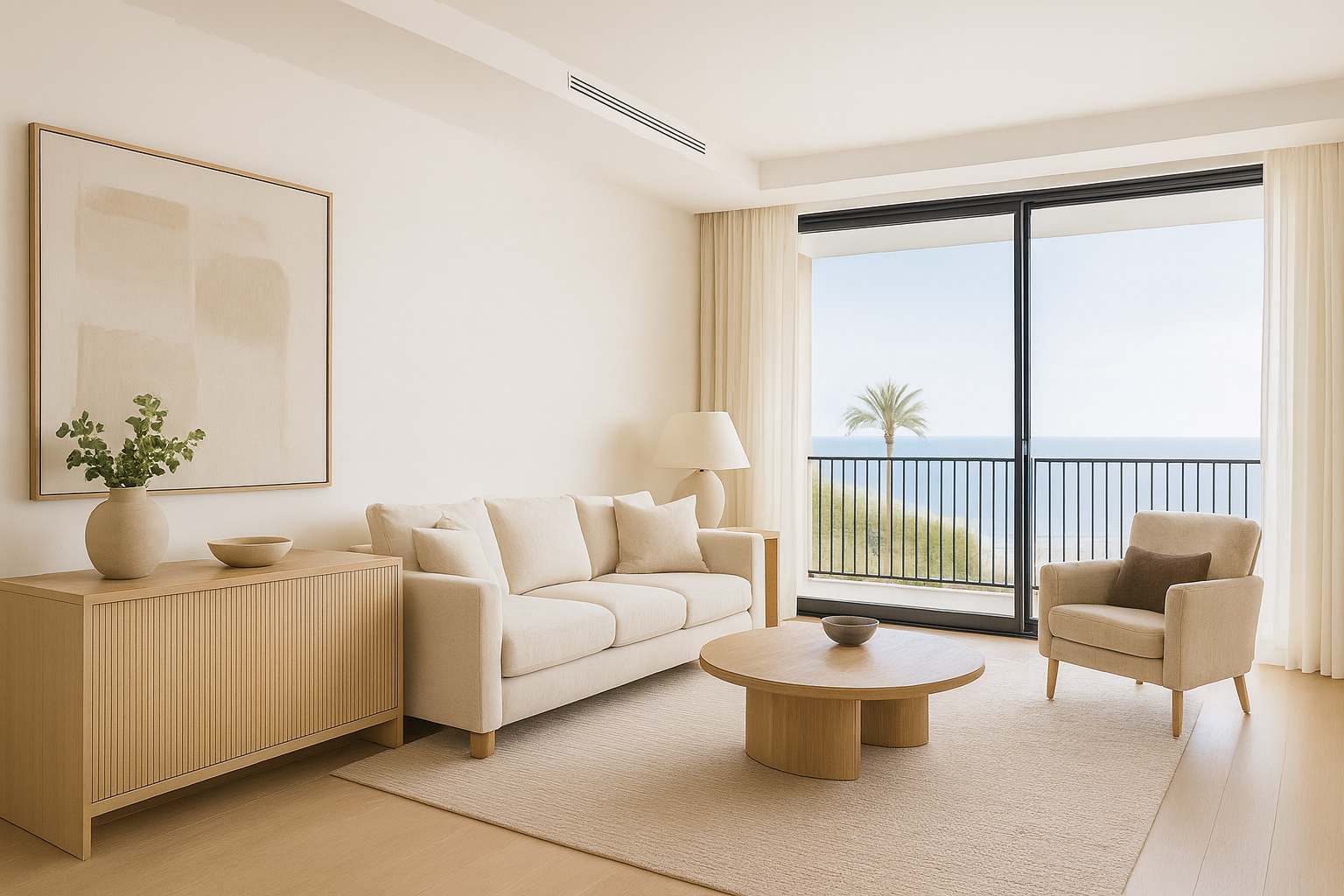 Waves of sand with long, dark shadows. Tan and brown tones.