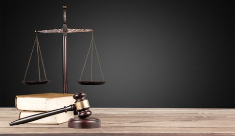 Automobile Accident Attorney — Judge Gavel and Scale in Fredericksburg, VA