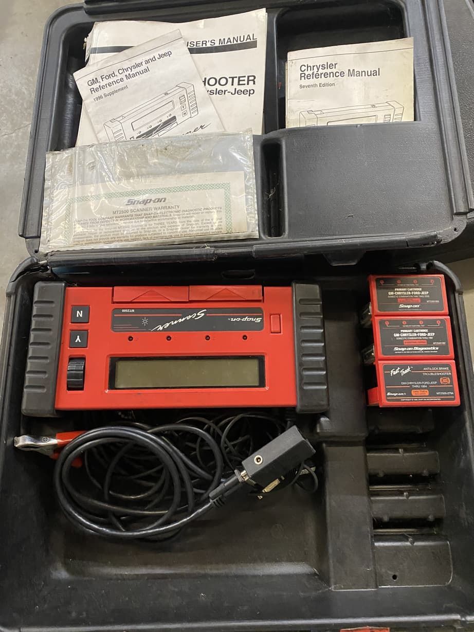 A tool that has the word test on it