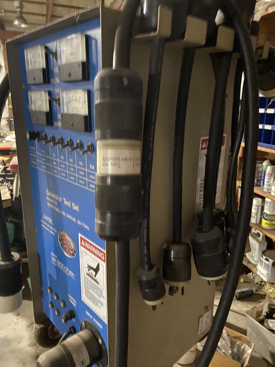 A machine with a lot of wires attached to it