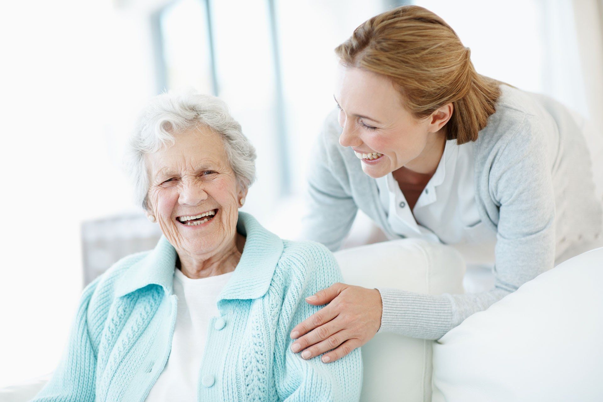 Happy Elderly Woman — Alexandria, LA — Direct Care Service Inc.