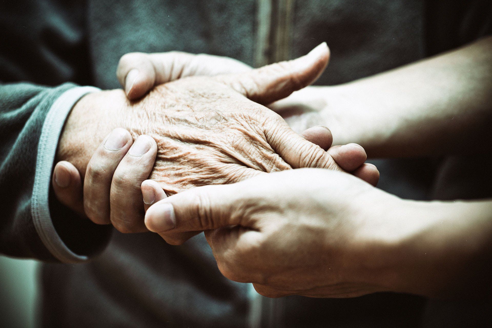 Hand Holding — Alexandria, LA — Direct Care Service Inc.