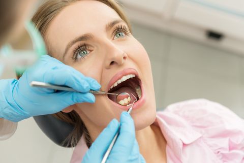 Female Patient Happily Smiling | Aberdeen, SD | Northeastern Dental Center