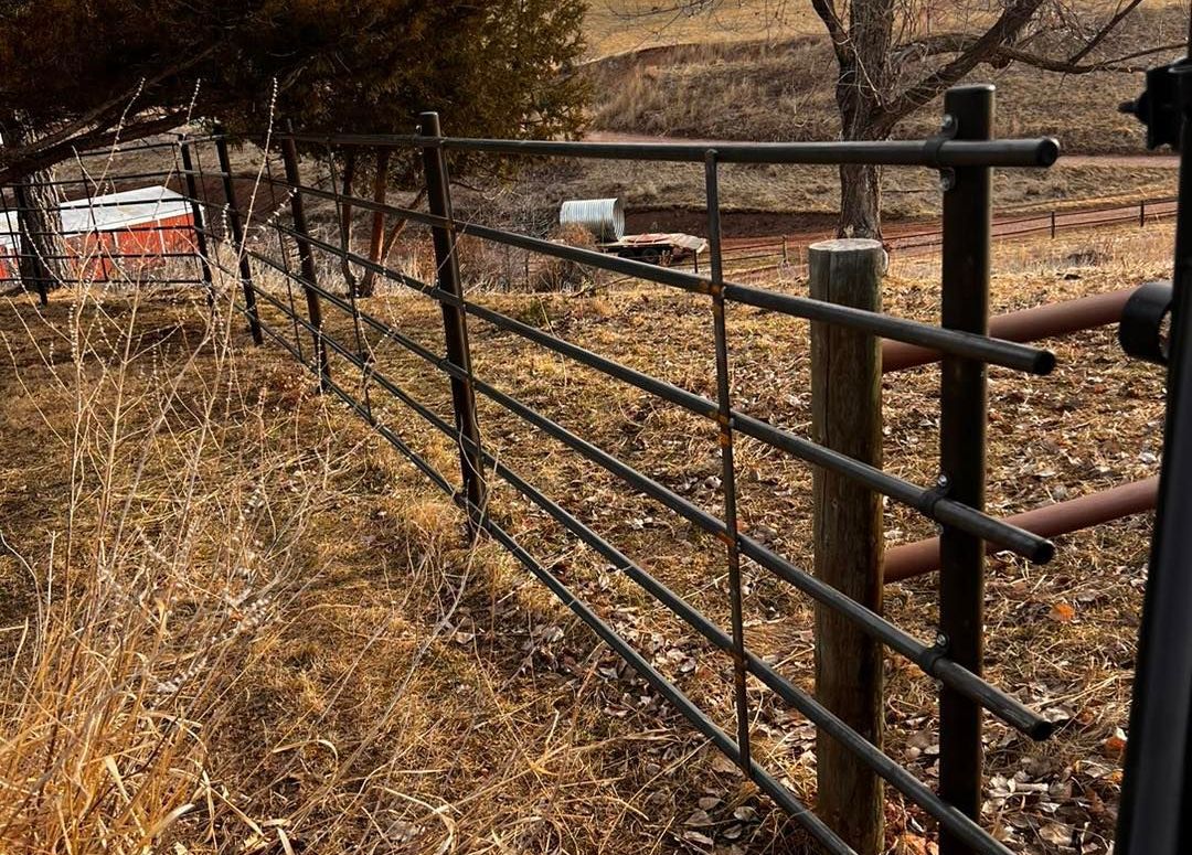 Steel Fence -  Gillette, WY – Black Fern Fencing LLC