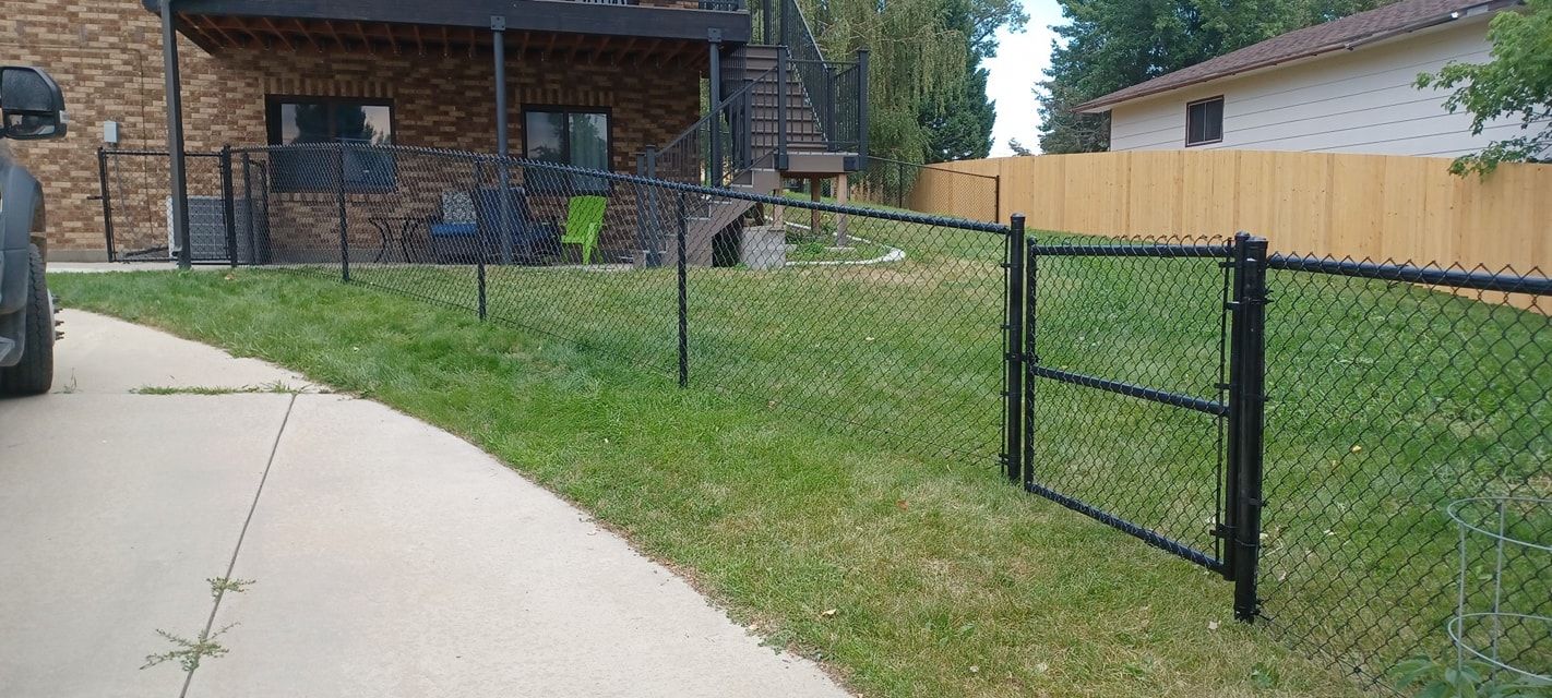 Chain Link Fence - Sheridan, WY – Black Fern Fencing LLC