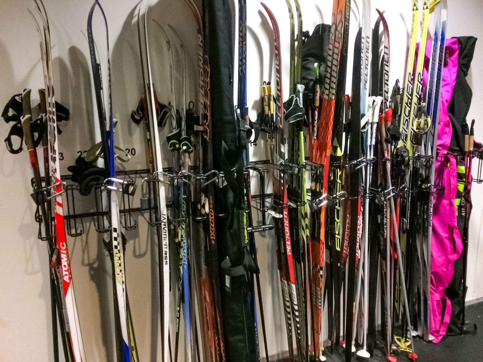 SkiRack suksiteline
