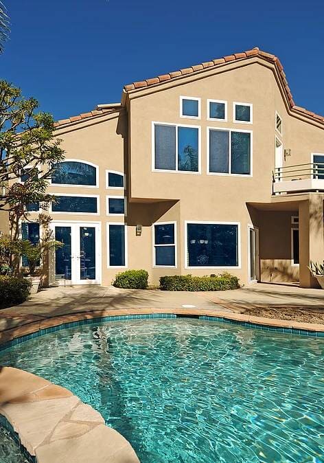 French Style — Patio Door to Pool in Rocklin, CA