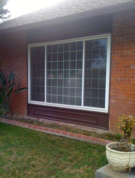 Available Grid Patterns — Brick Wall and Window in Rocklin, CA