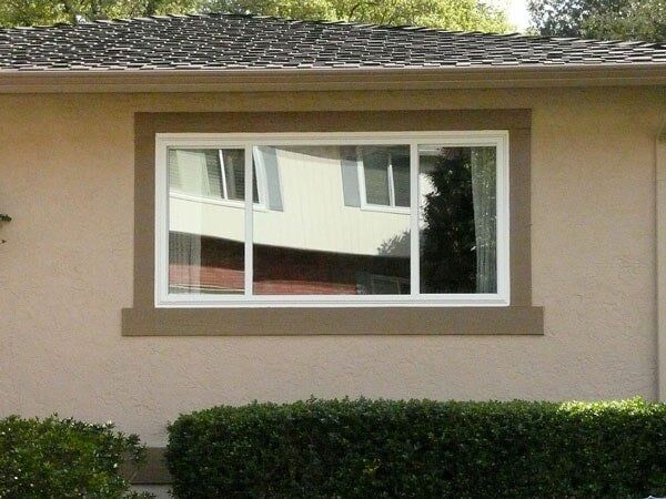 Thick Vinyl Frame — XOX Window in Rocklin, CA