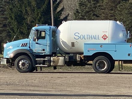 Propane Delivery Truck — Propane Gas in Centerville, PA