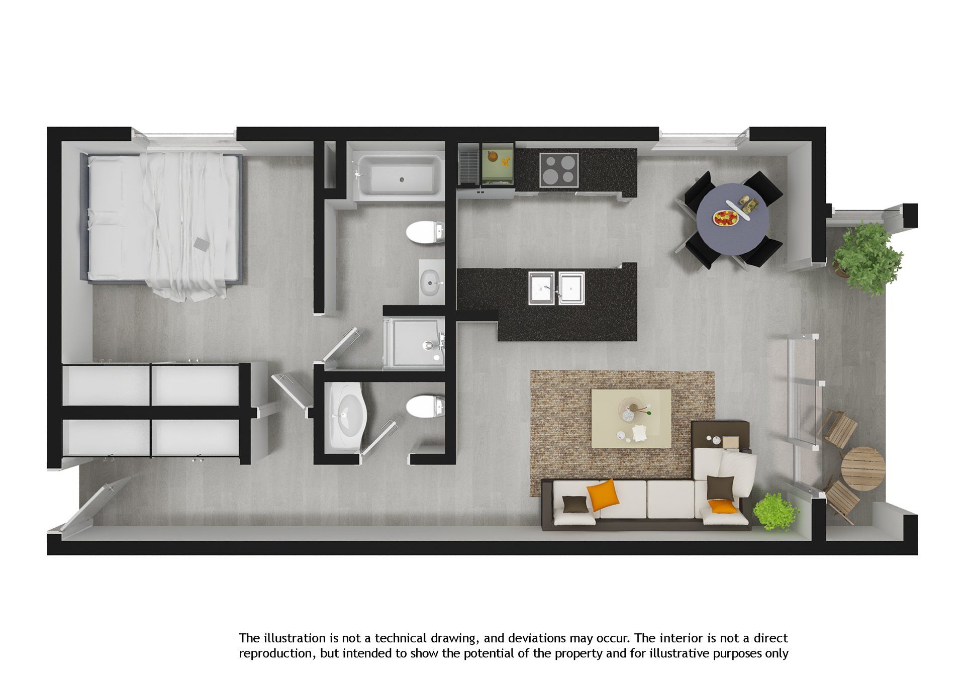 beach villas floor plans