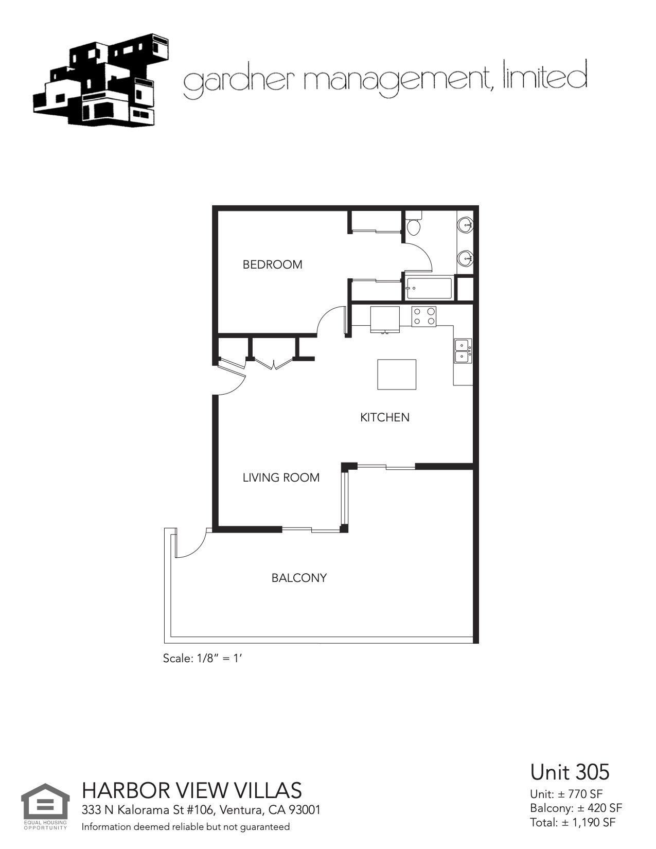 Harbor View Villas Floor Plan Gallery