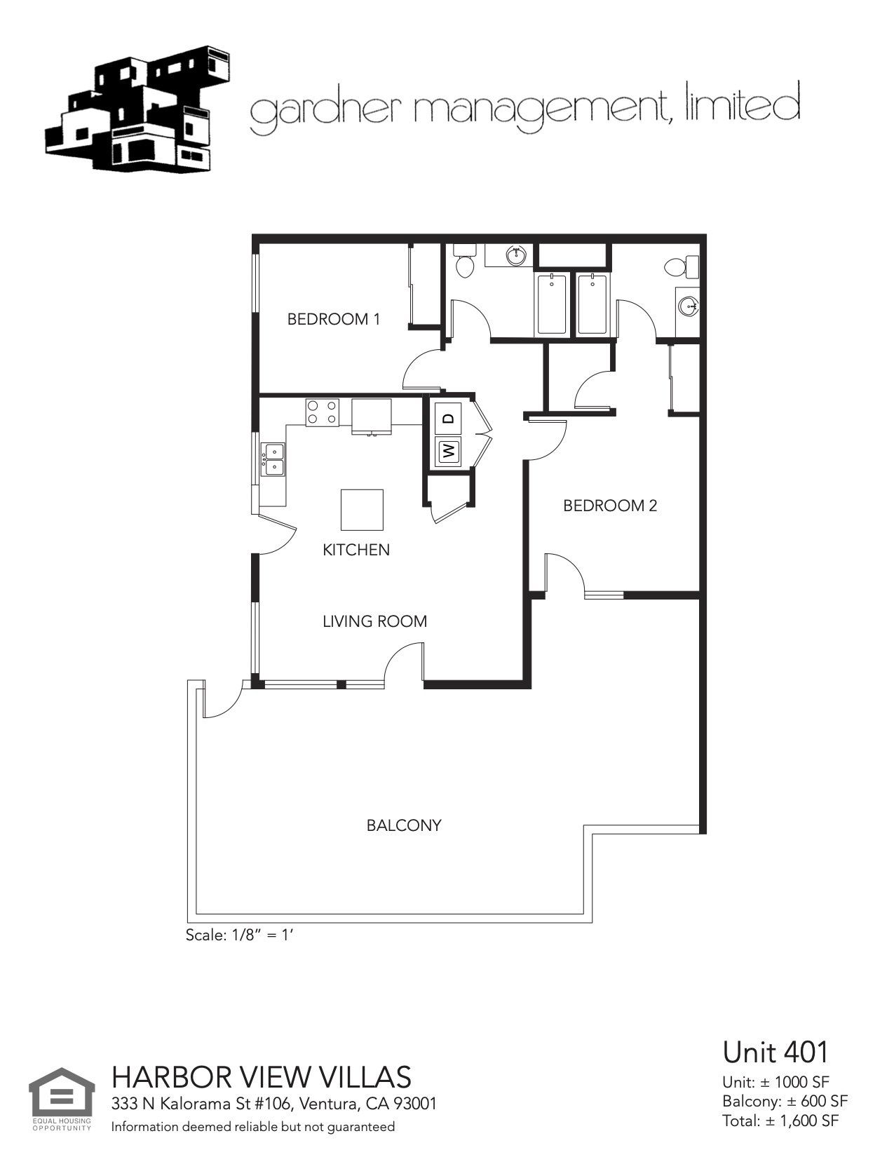 Harbor View Villas Floor Plan Gallery