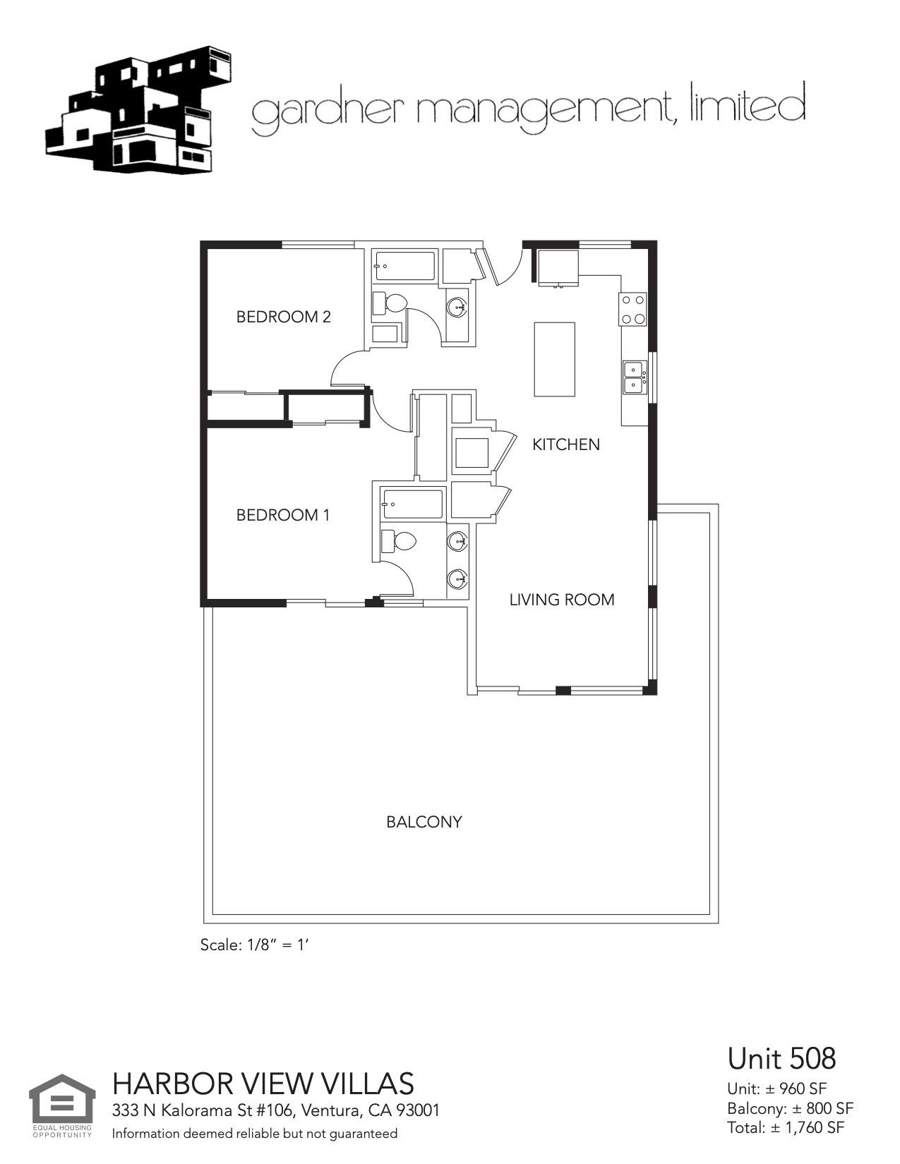 Harbor View Villas Floor Plan Gallery