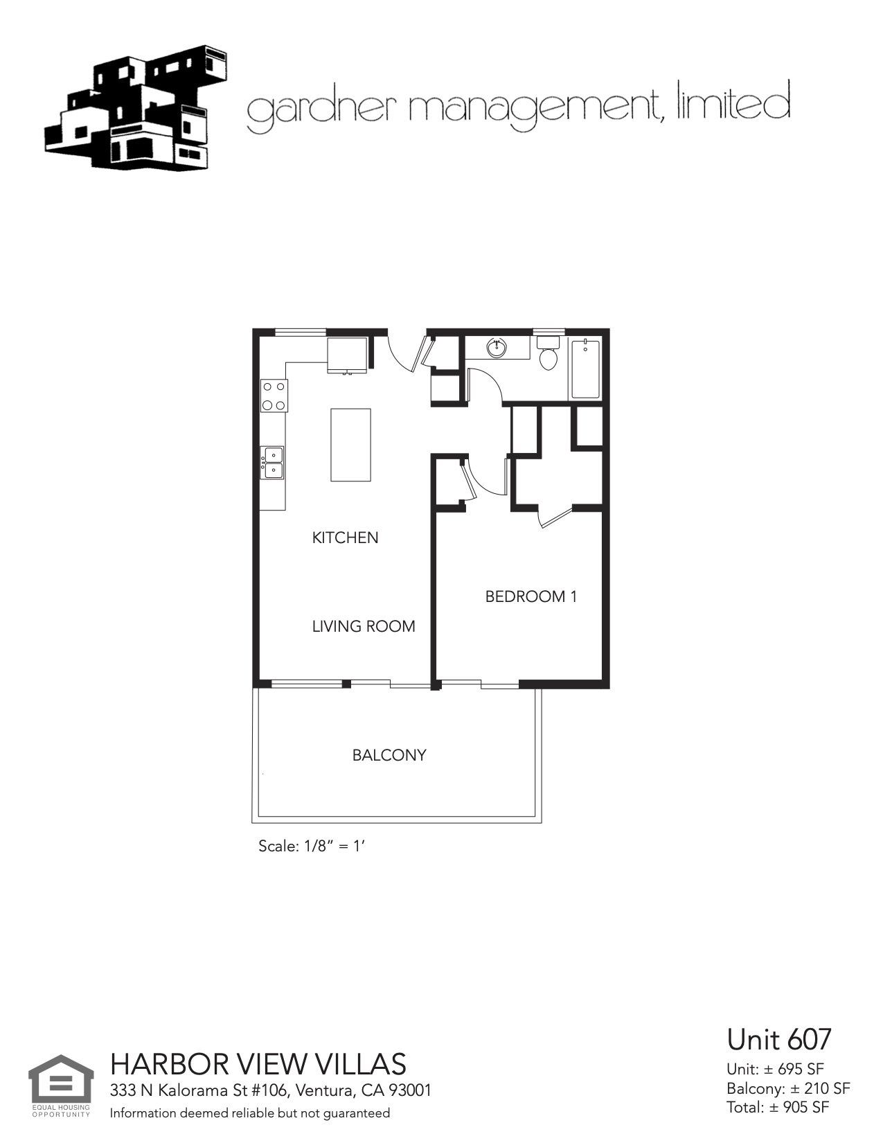 Harbor View Villas Floor Plan Gallery