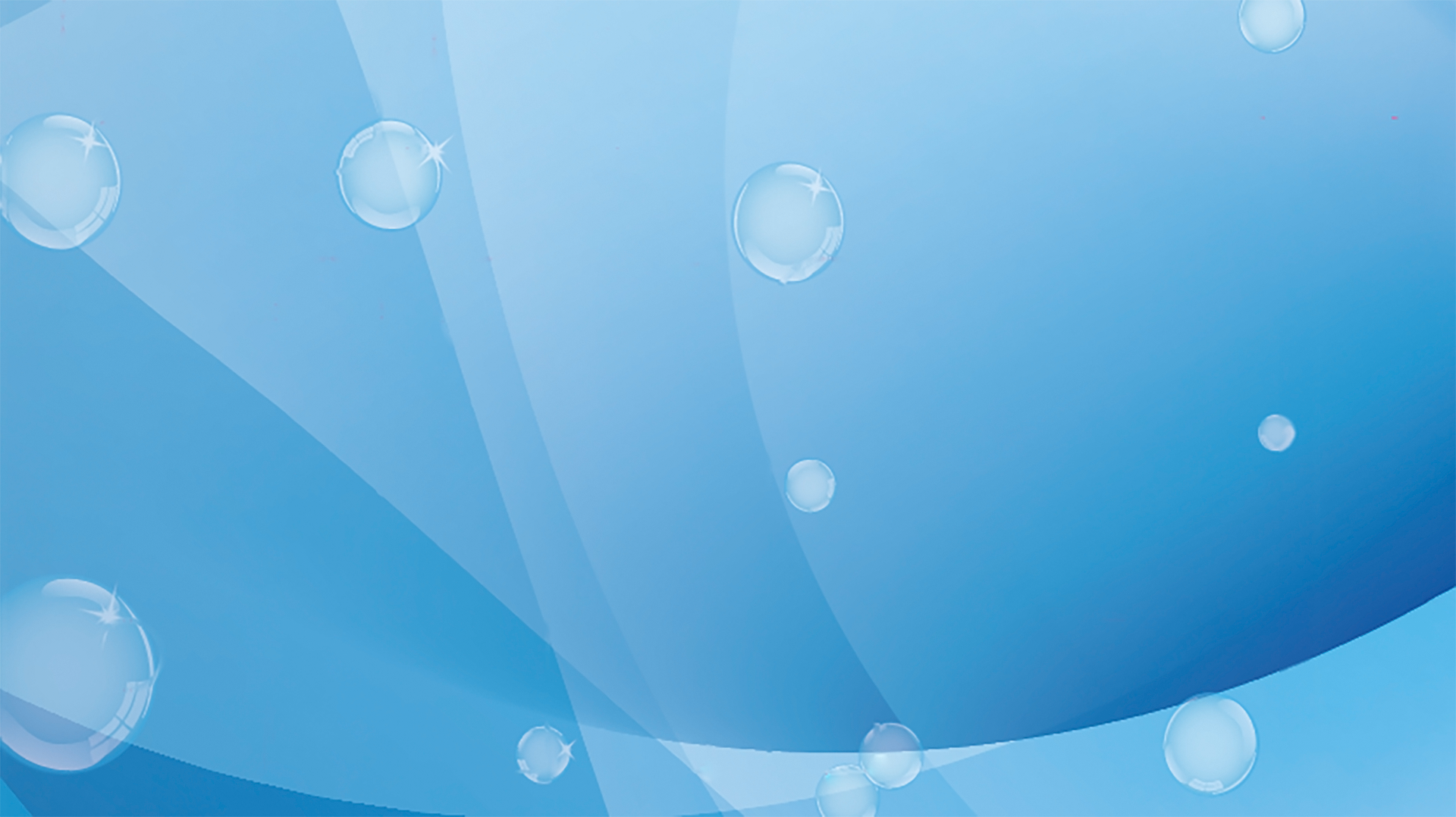 light blue background graphic with bubbles
