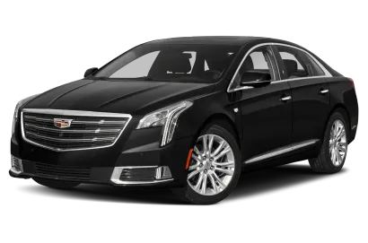 A black cadillac escalade is shown on a white background.