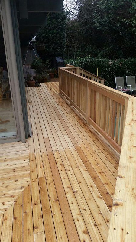 Wooden Floor and Fence — Auburn, WA — Rainier Fencing & Decking