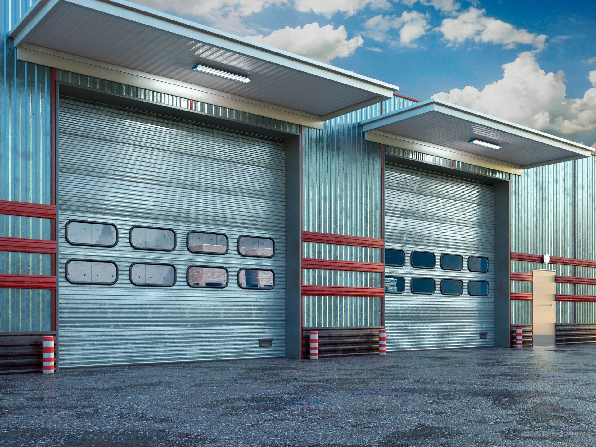 Sectional Steel Doors — Portland, ME — Overhead Door Company