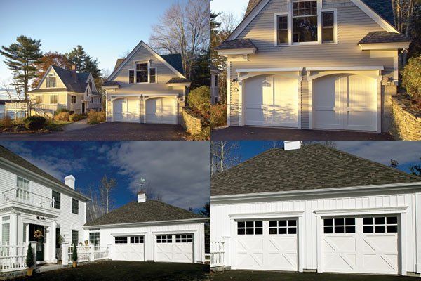 White Garage Doors — Portland, ME — Overhead Door Company