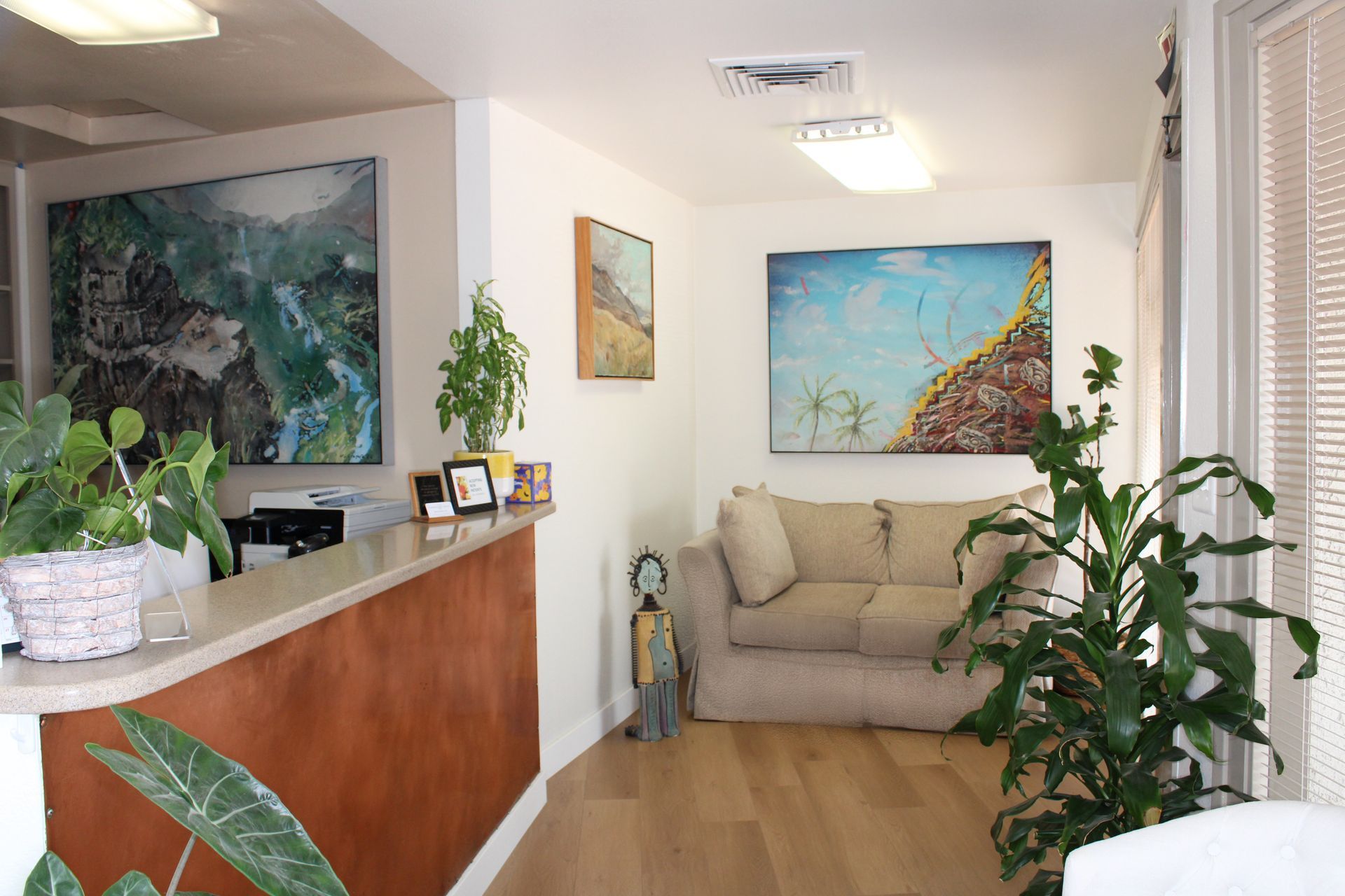 Waiting room- Dentistry of Upland