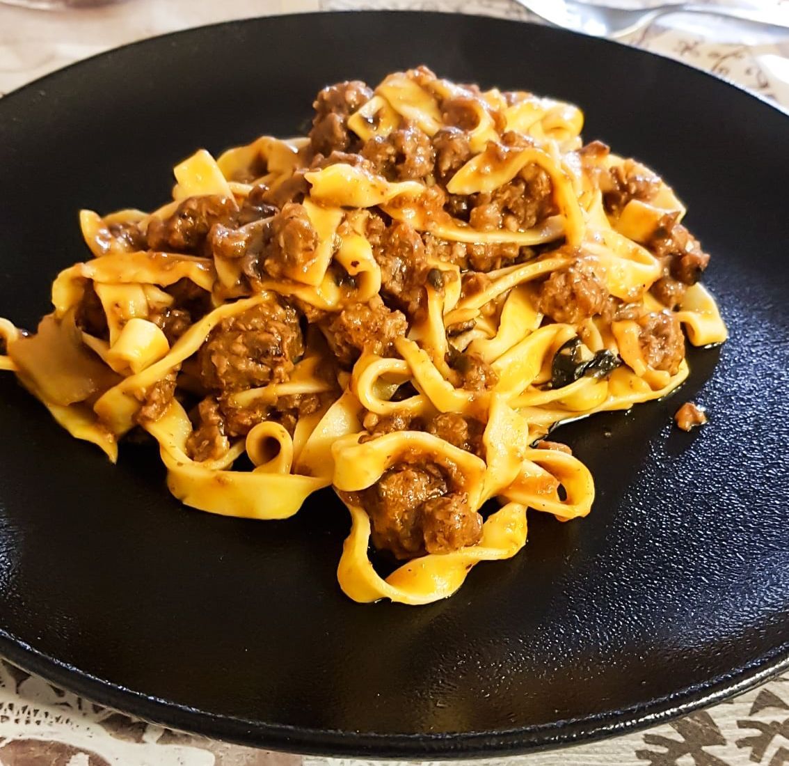 tagliatelle al ragu