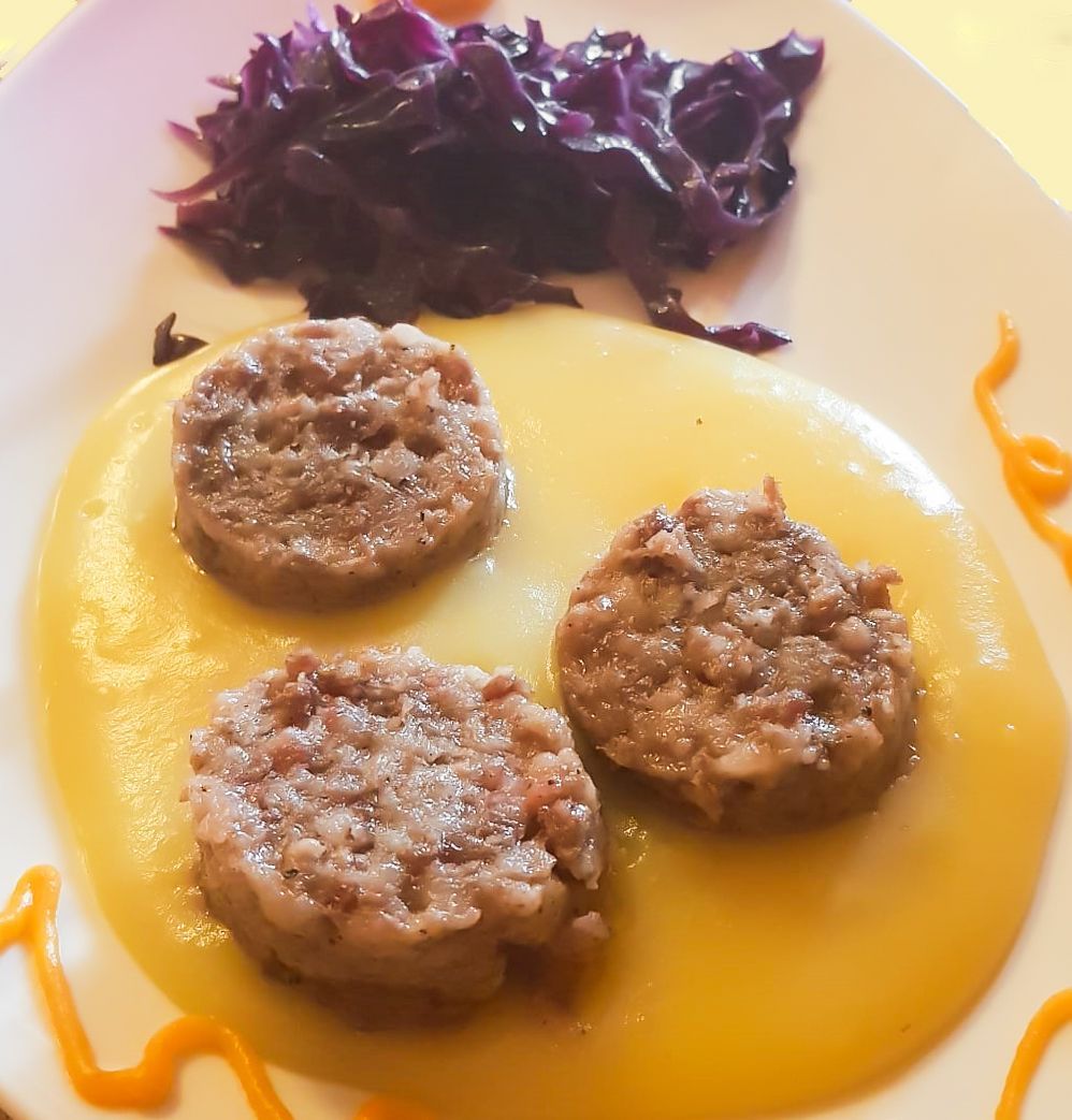 polpettine di vitello con polenta