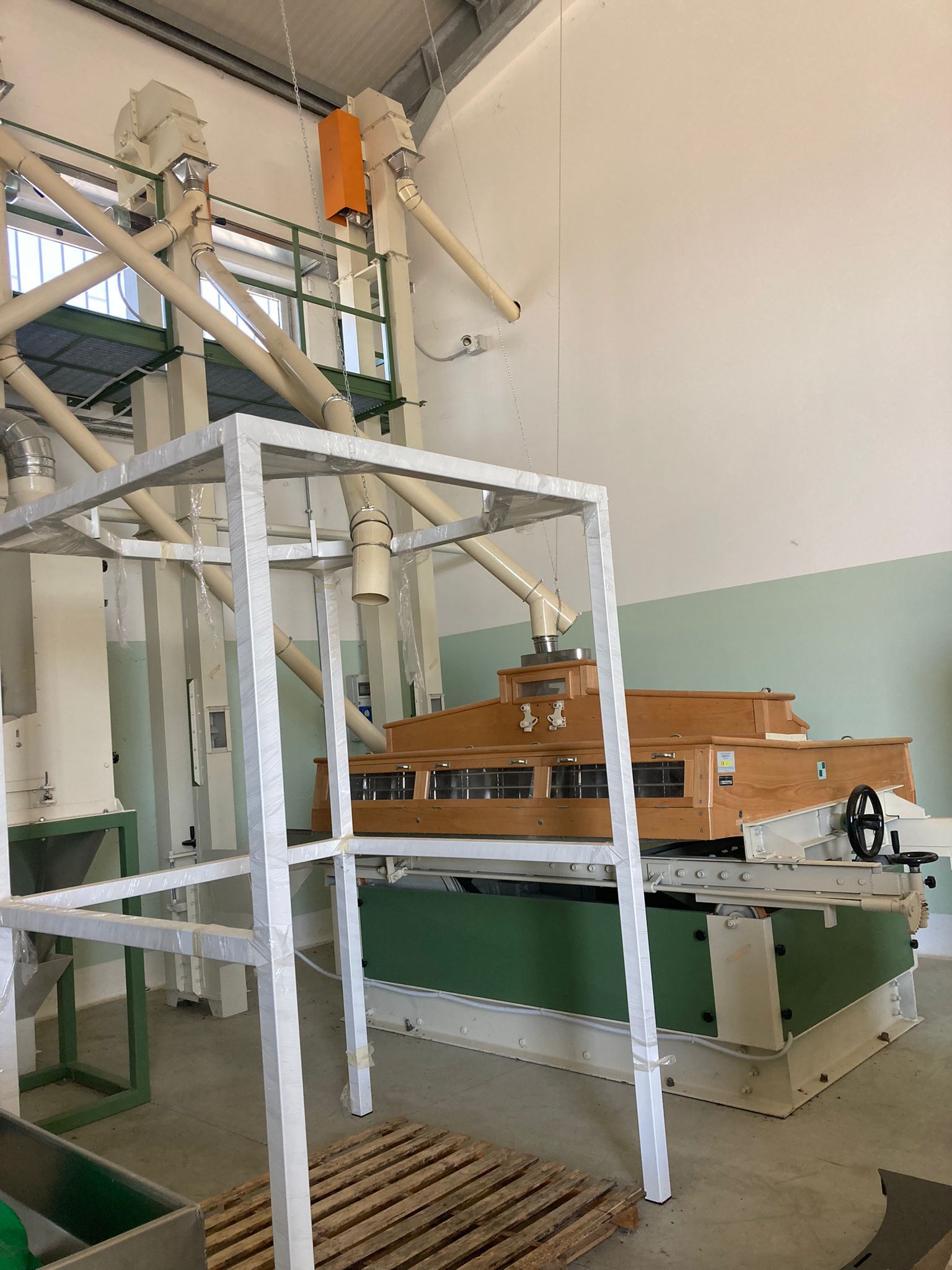 Processo di produzione di pasta secca Valdoro: la pasta