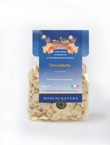 Confezione di Orecchiette, pasta casereccia Valdoro