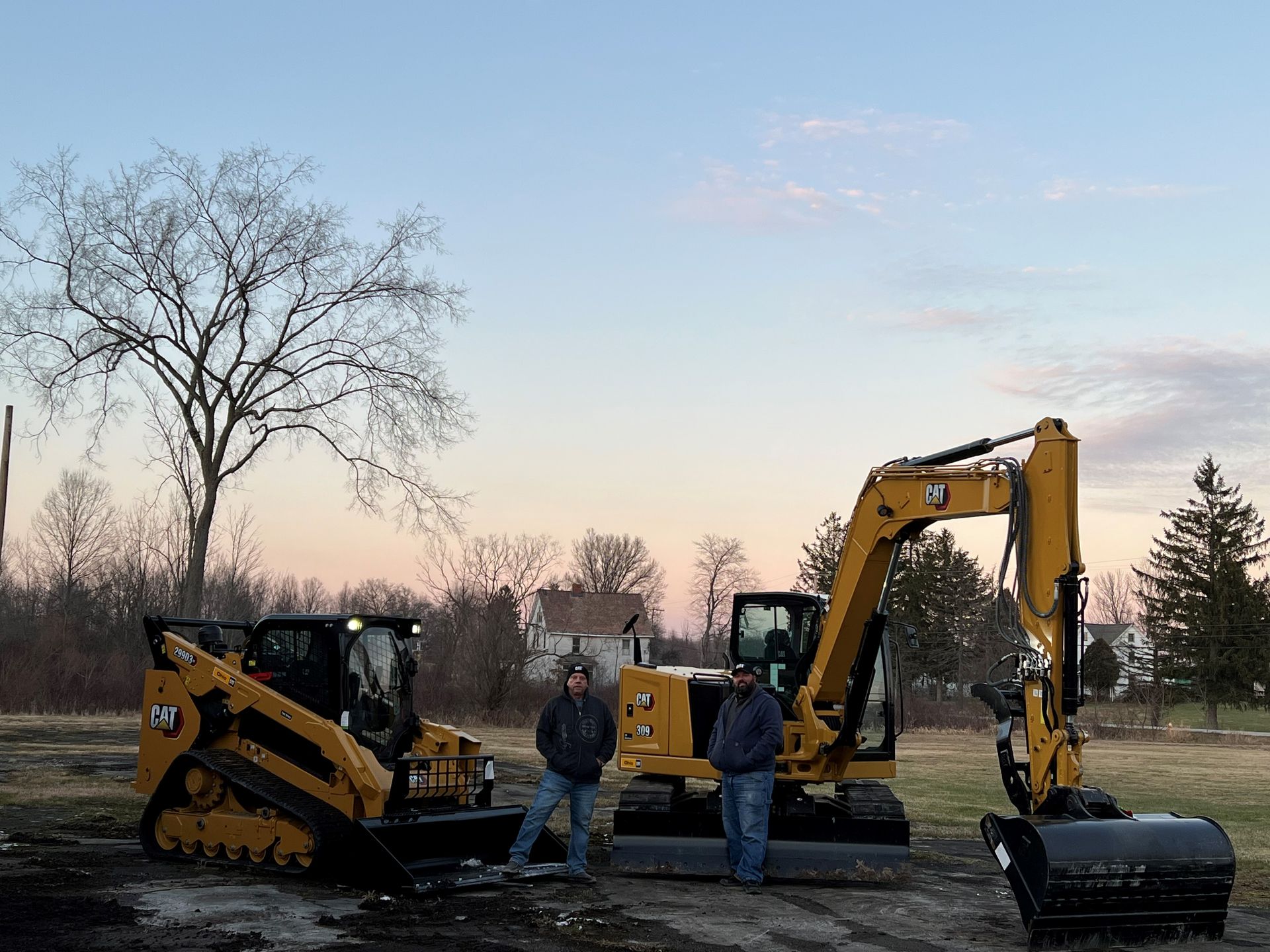 Land Clearing Operation — Youngstown, OH — Precision Diggin