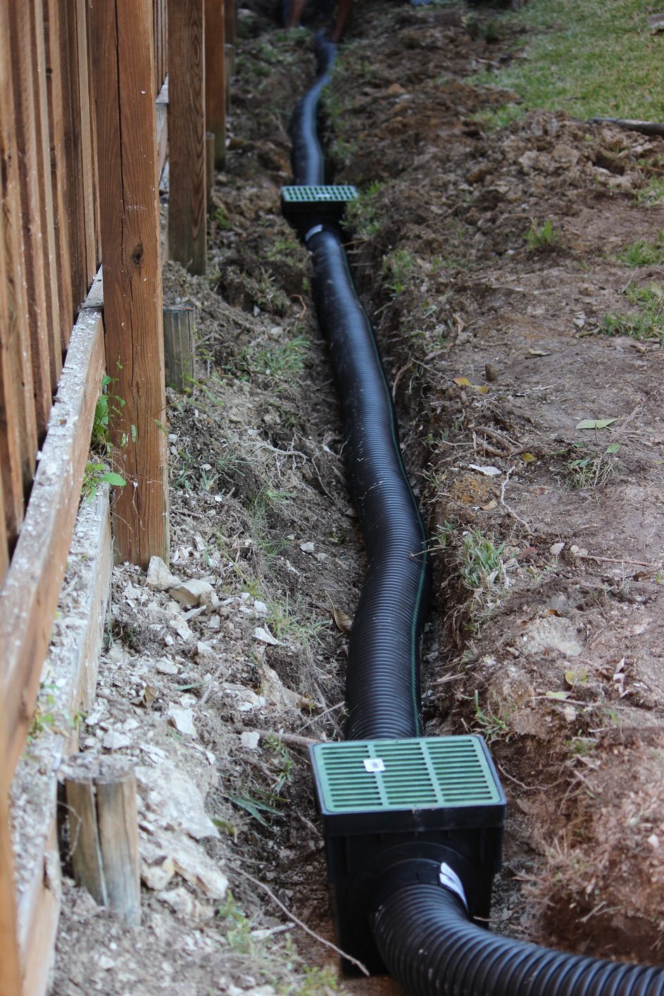 French Drain System — Youngstown, OH — Precision Diggin