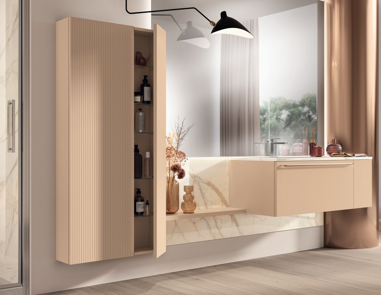 Immagine di un bagno Aquo di Scavolini 