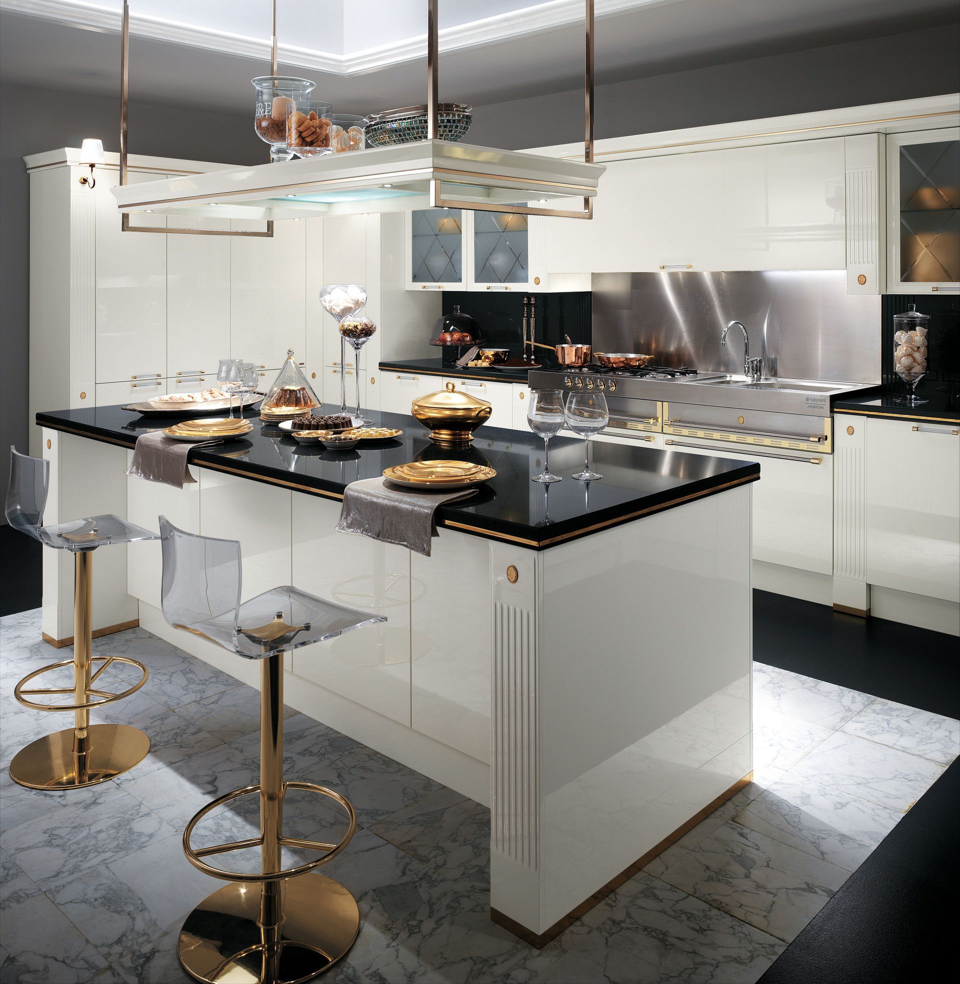 Immagine di una cucina Baccarat di Scavolini 
